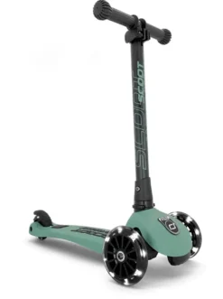 Sparkcykel - Highwaykick 3 med LED, Forest