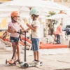 Sparkcykel - Highwaykick 3 med LED, Peach