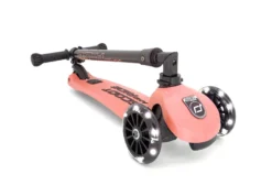 Sparkcykel - Highwaykick 3 med LED, Peach
