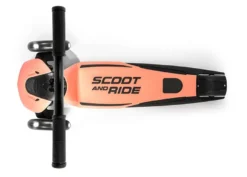 Sparkcykel - Highwaykick 5 med LED, Peach