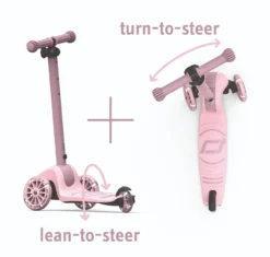 Sparkcykel Highwaykick 3S – Rose