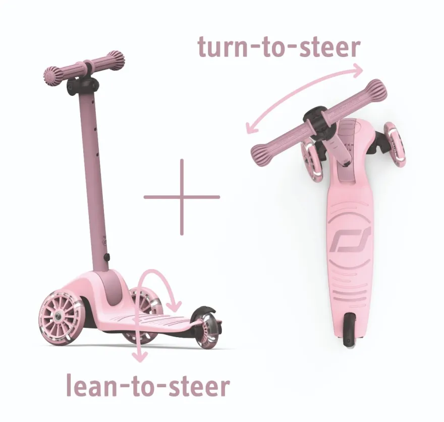 Sparkcykel Highwaykick 3S – Rose