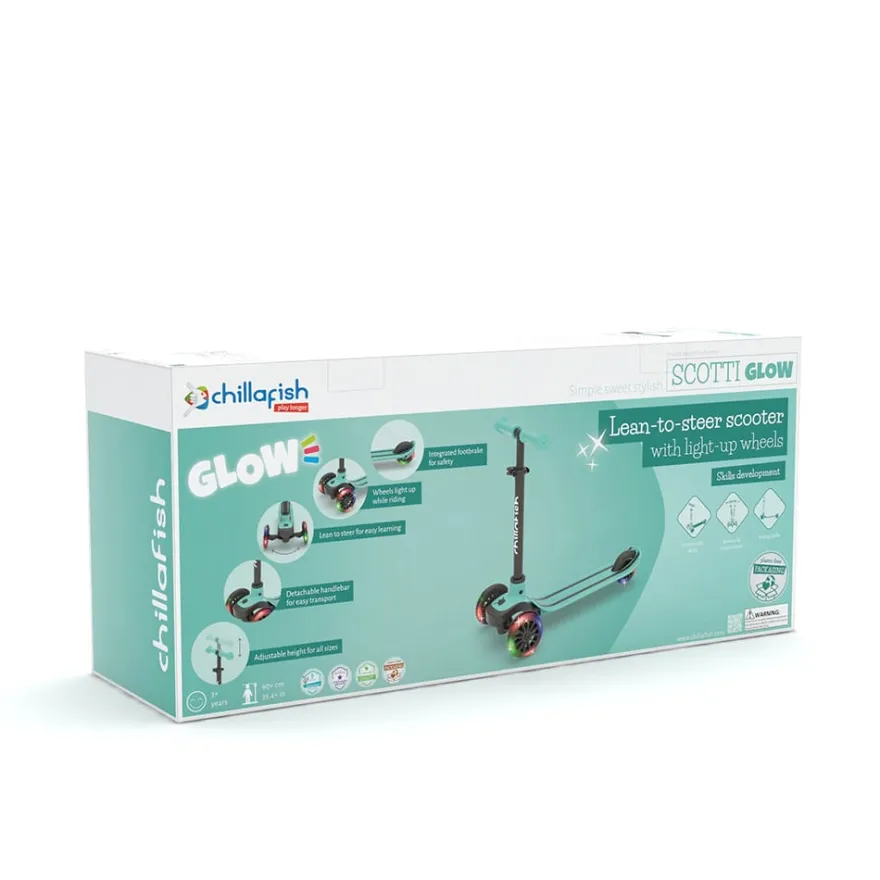 Sparkcykel Scotti GLOW - Mint