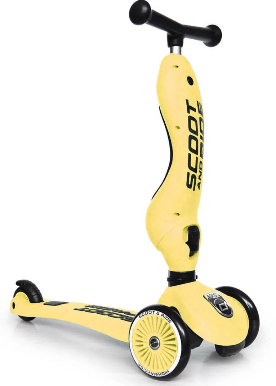 Sparkcykel/Springcykel - Highwaykick 1, Lemon