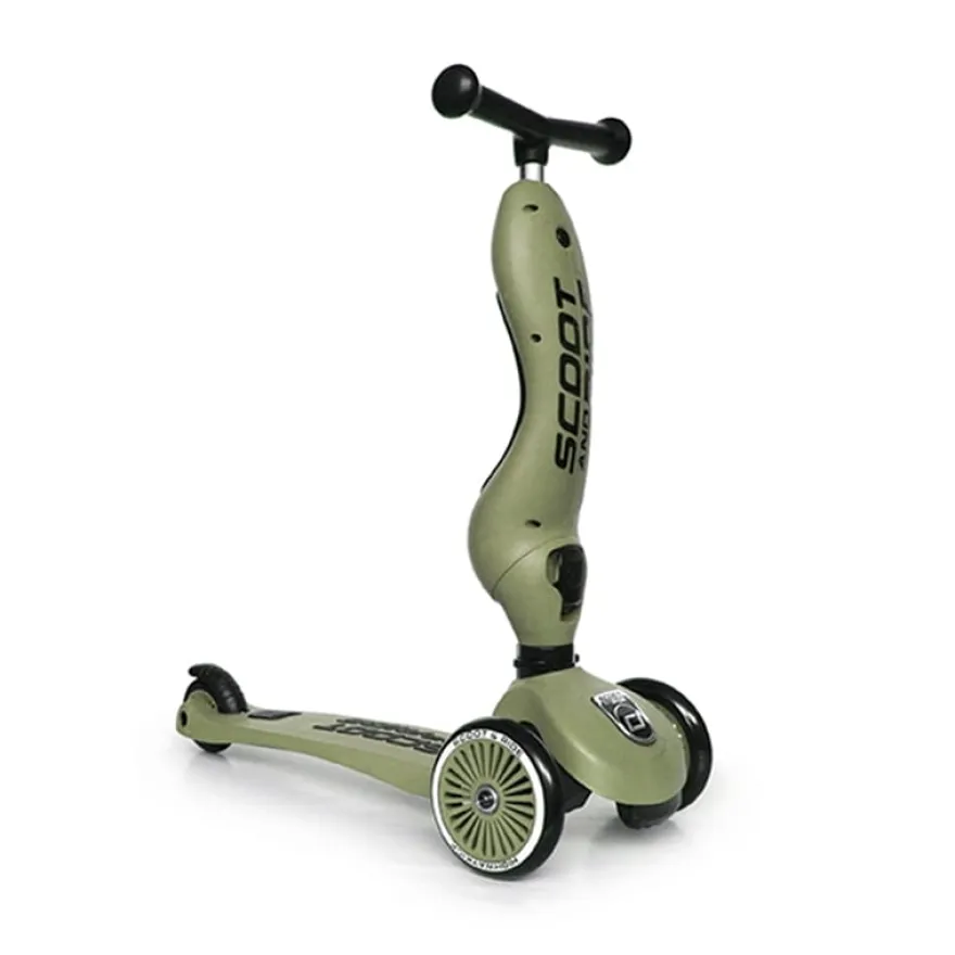 Sparkcykel/Springcykel - Highwaykick 1, Olive