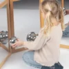 Spegelkulor av stål, 4 st.