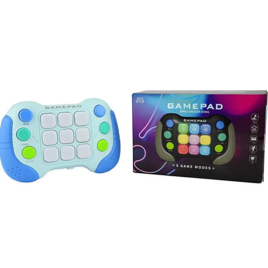 Spelkonsol med 5 spel (blandade), 1 st.