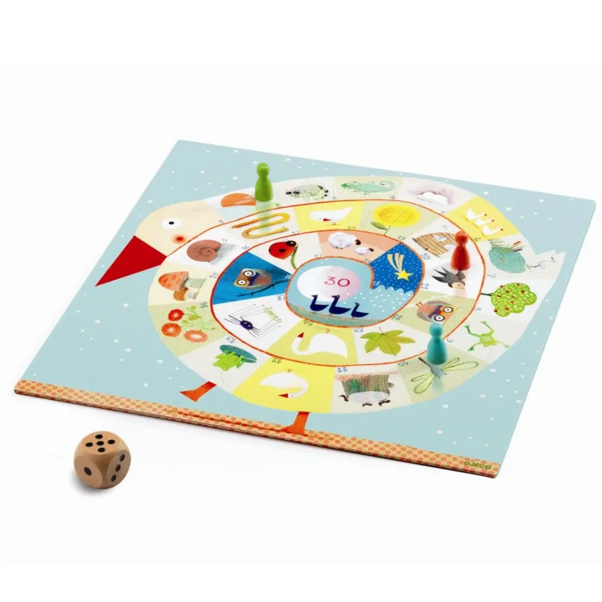 Spelväska - Ludo och gåsspel