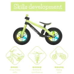 Springcykel BMXie GLOW - Pistage (2-5 år)