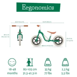 Springcykel Charlie – Forest (18 mån–4 år)