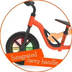 Springcykel Charlie GLOW – Orange (18 mån–4 år)
