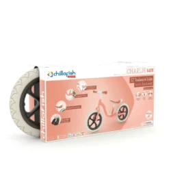 Springcykel Charlie LUX – Korall (2–5 år)