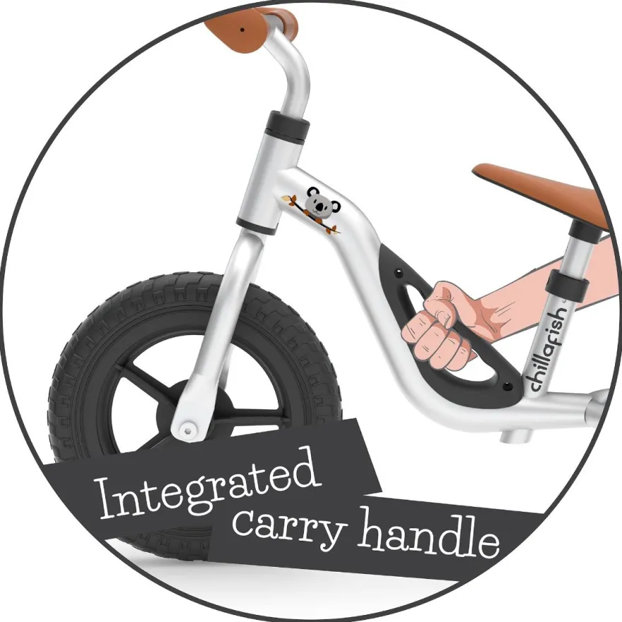 Springcykel Charlie - Silver (18 mån. - 4 år)