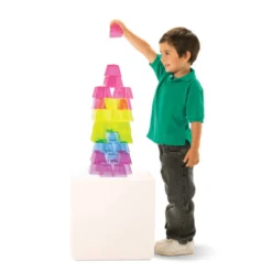 Stapelklossar - Transparenta, 50 st.