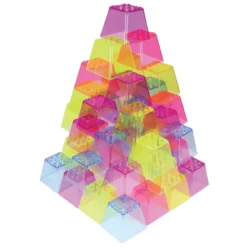 Stapelklossar - Transparenta, 50 st.