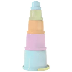 Stapelmuggar – Pastell, 5 st.