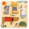 Stapelpussel med 5 bitar – Woodypets