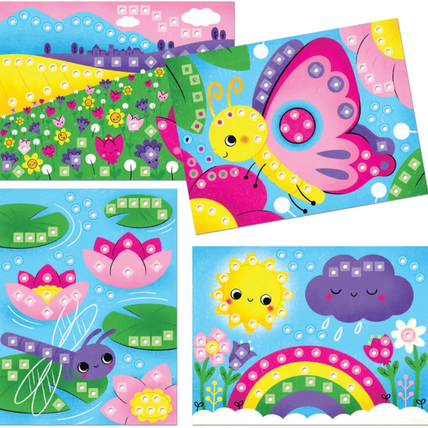 Stiftmosaik - FantaColor med natur, 180 st.