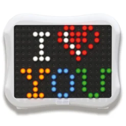 Stiftmosaik med LED - Peg Brite, 122 st.