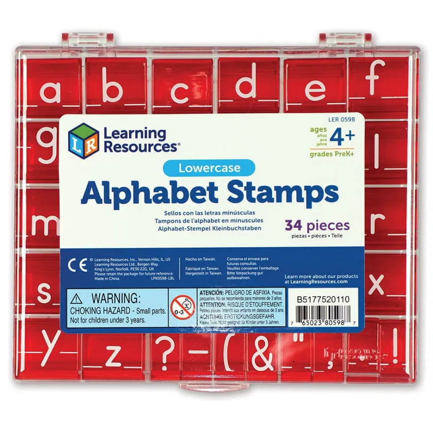 Stämpelpaket - Små bokstäver (A-Z)