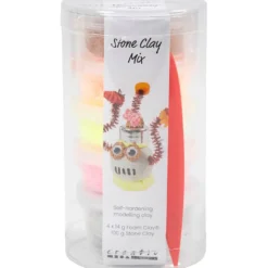 Stone Clay & Foam Clay - Gyllene mix