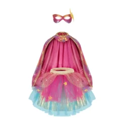 Superhjälte, rosa, 4-6 år