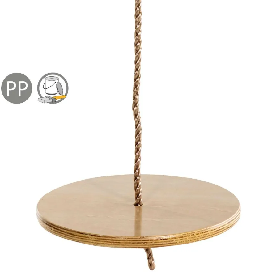 Tallriksgunga av tallträ, Ø30 cm