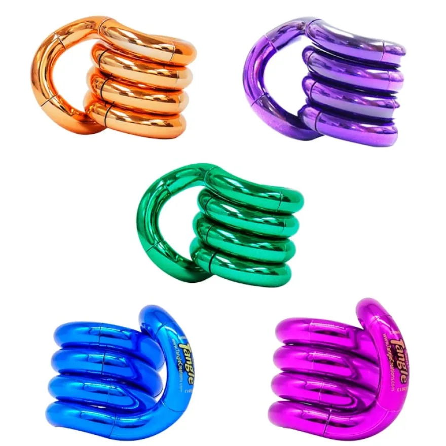 Tangle Jr. - Metallic (blandade), 1 st.