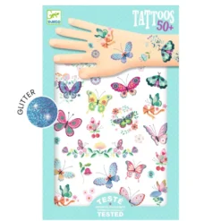 Tatueringar, Glitter - Fjärilar