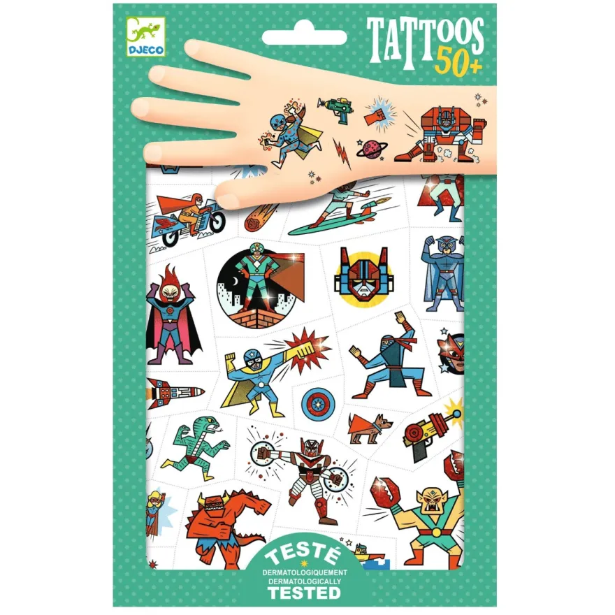 Tatueringar - Skurkar vs. hjältar