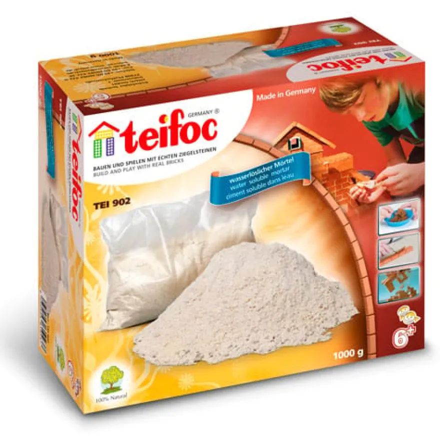 Teifoc Byggsats tillbehör - Cement 1 kg