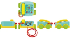 Telefon med ljud och ljus