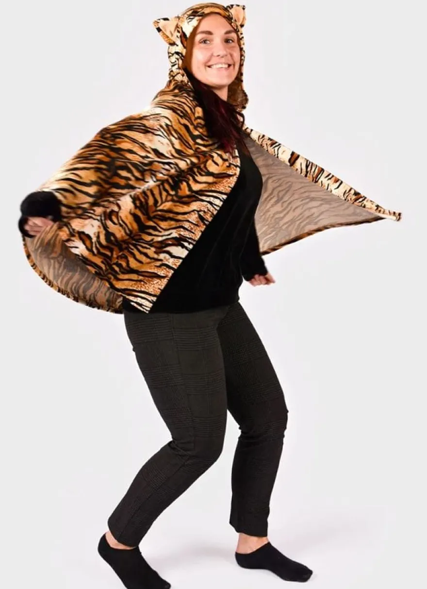 Tigercape för vuxna