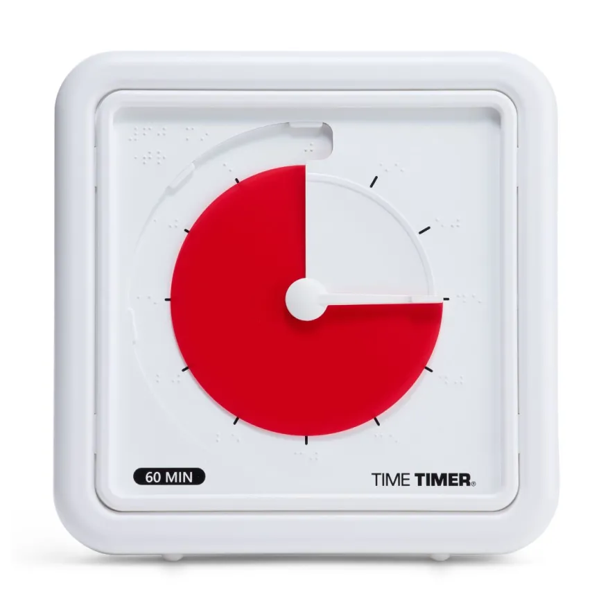Time Timer Braille Medium – 1 timme