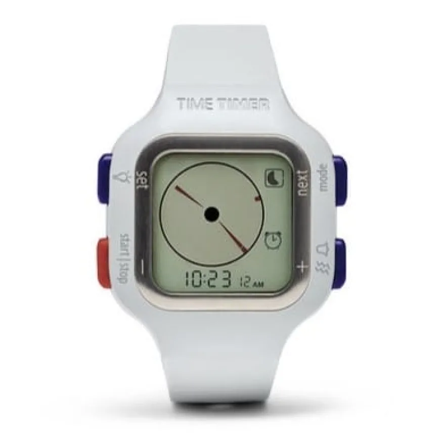Time Timer Junior Armbandsur - Ljusgrå