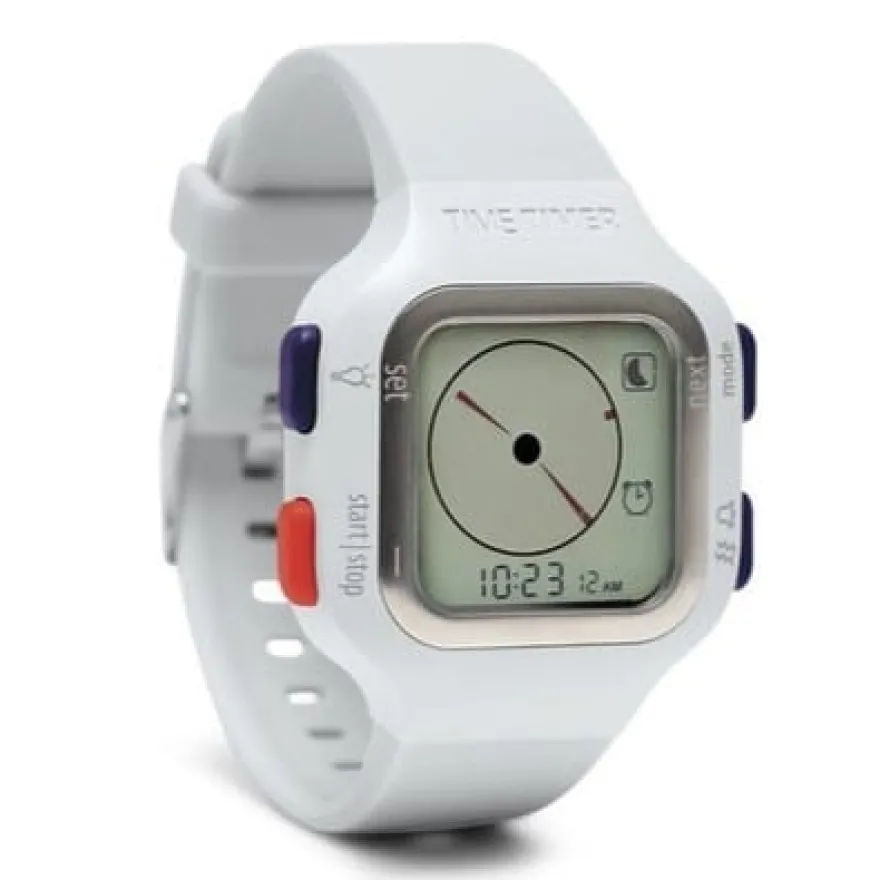 Time Timer Junior Armbandsur - Ljusgrå