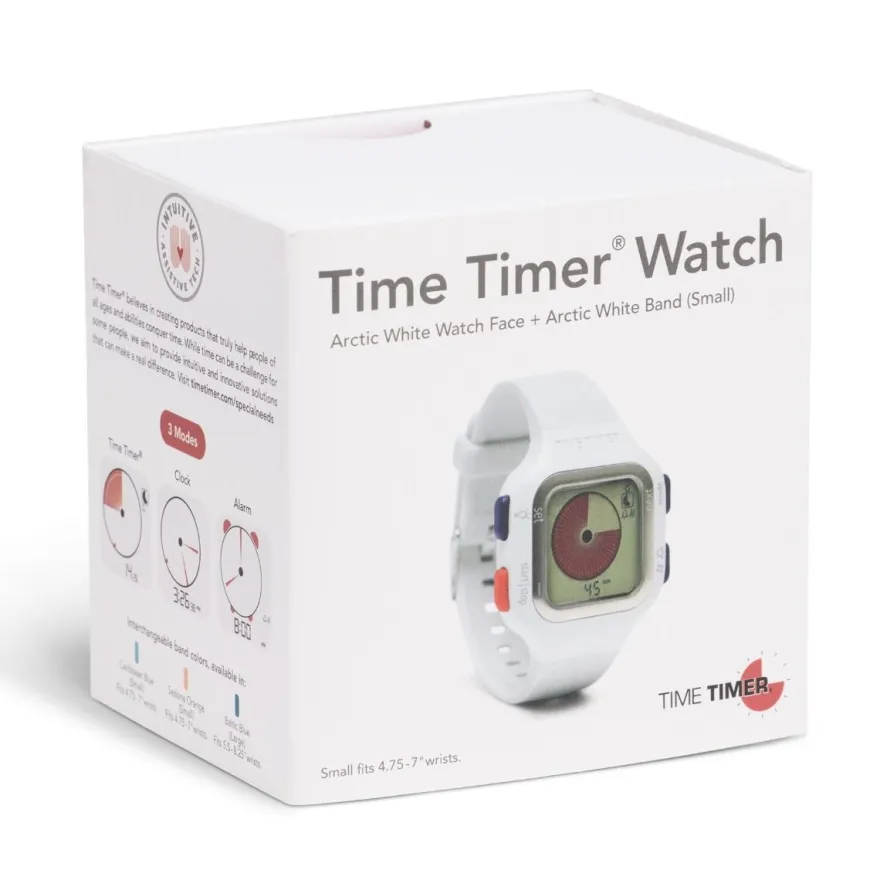 Time Timer Junior Armbandsur - Ljusgrå