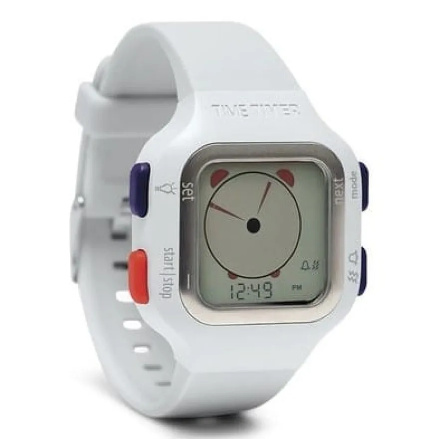 Time Timer Junior Armbandsur - Ljusgrå