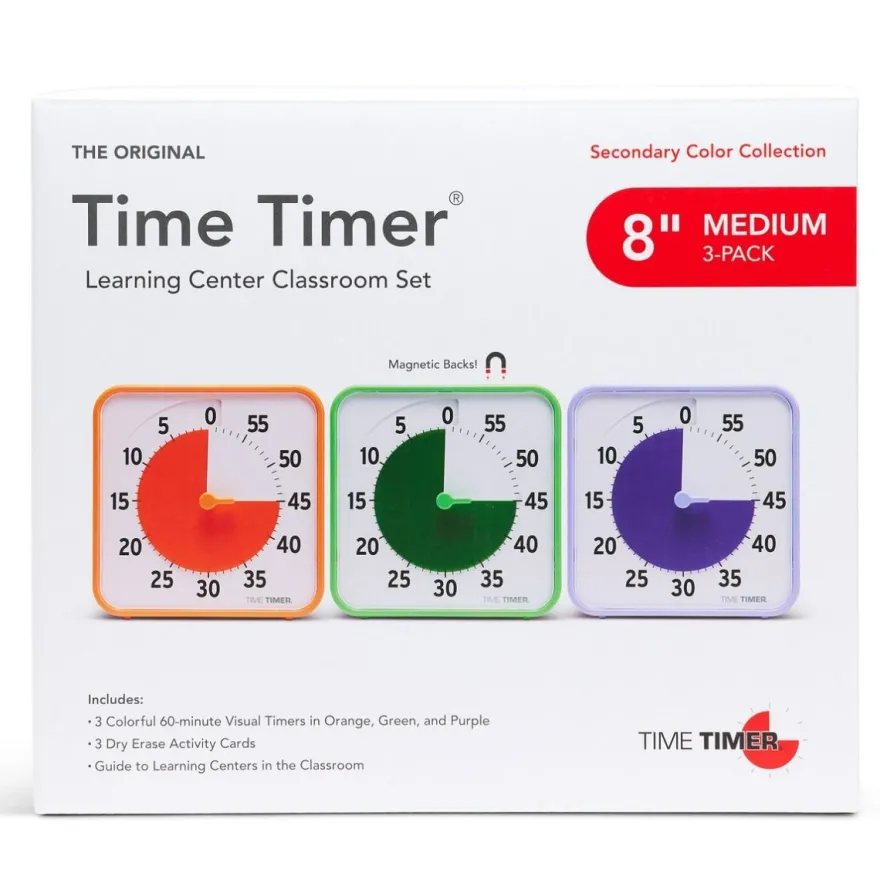 Time Timer - Klasspaket med 3 st.