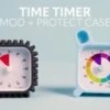 Time Timer MOD tillbehör – Kaninskal, 1 st.