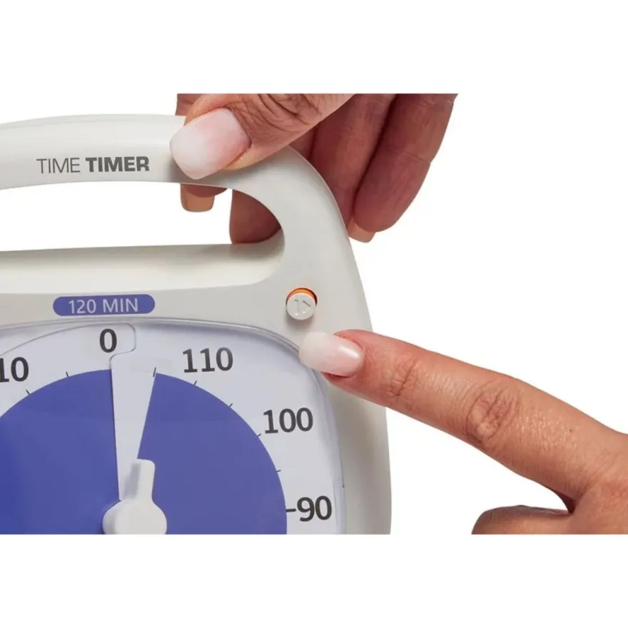 Time Timer PLUS Vit (14x18cm) - 120 min.