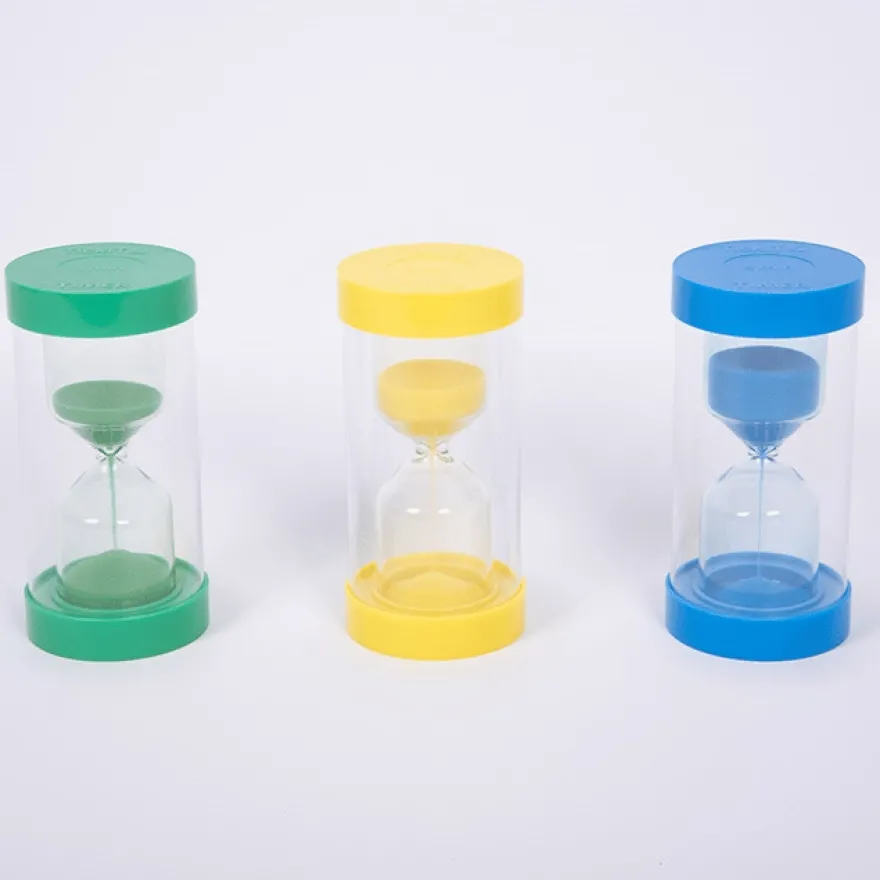 Timglas - Set m. 1, 3 och 5 minuter