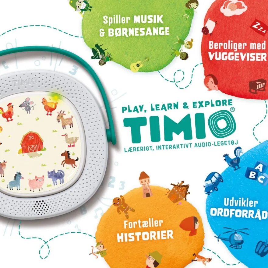 TIMIO startpaket - Lek, lär & upplev