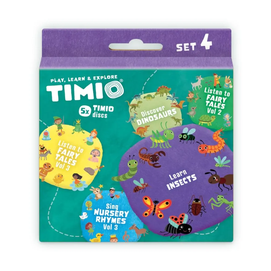 TIMIO tillbehör - Disc-set 4