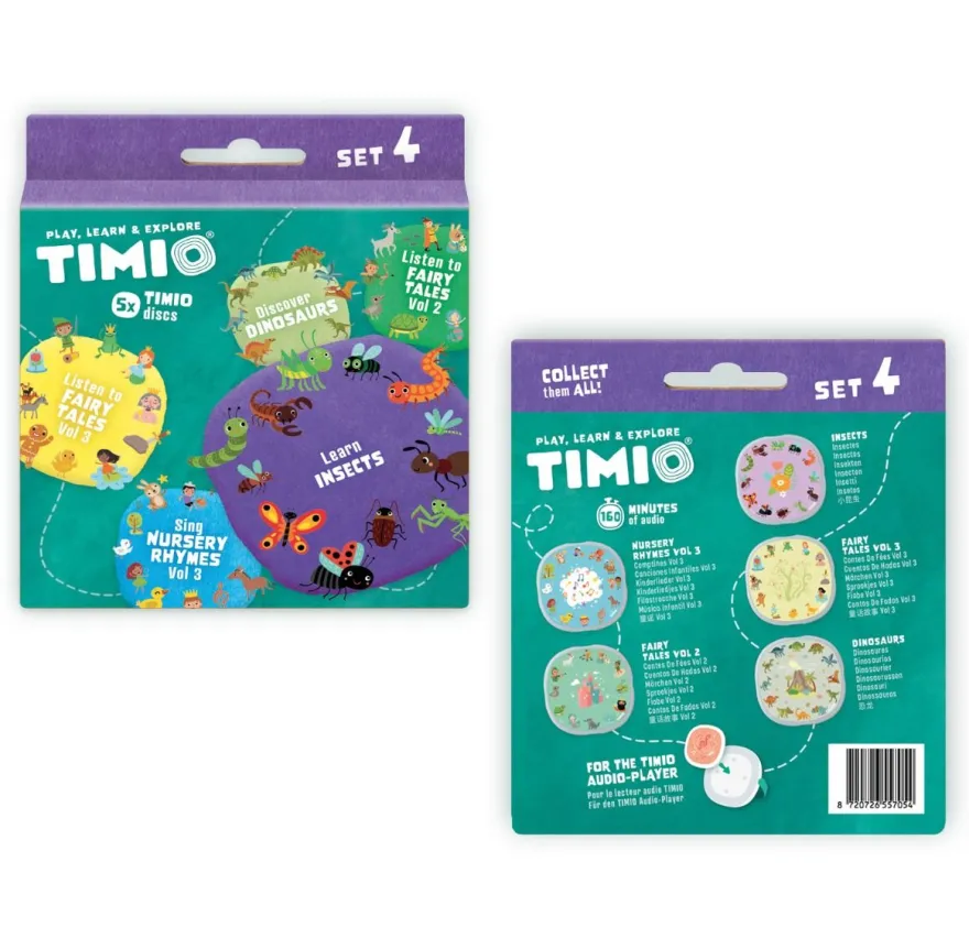 TIMIO tillbehör - Disc-set 4