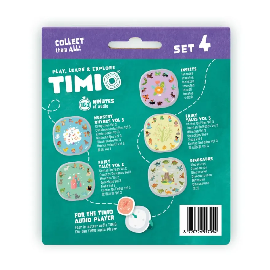 TIMIO tillbehör - Disc-set 4