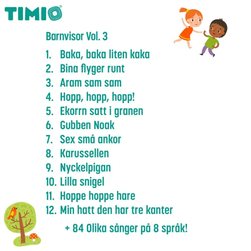 TIMIO tillbehör - Disc-set 4