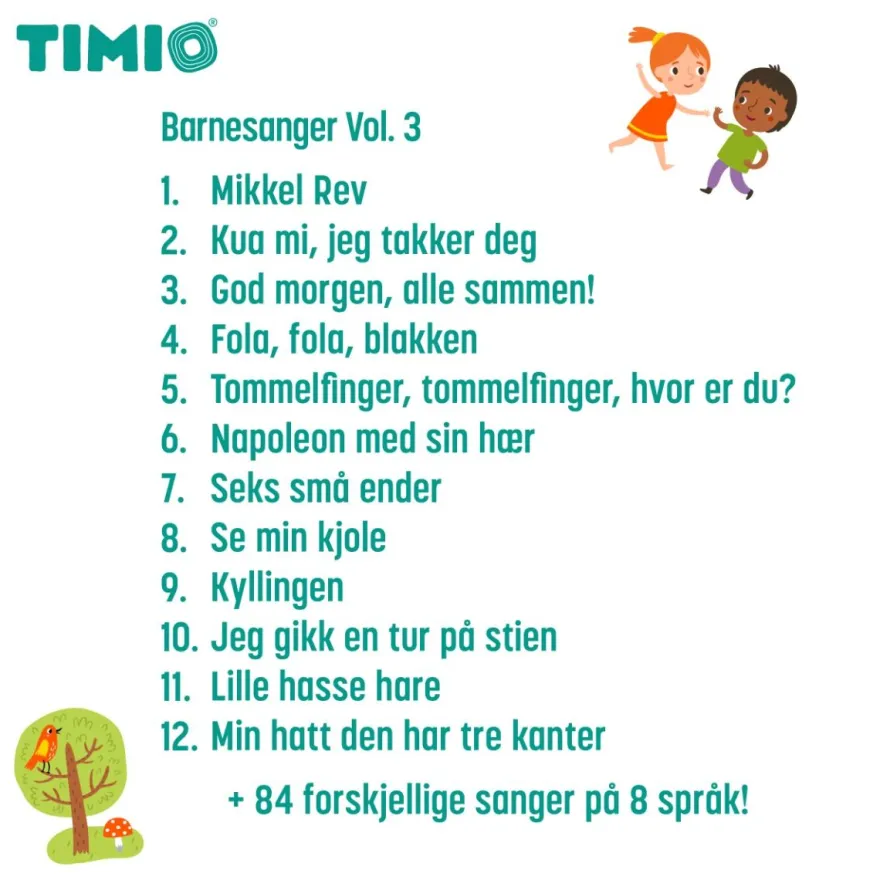 TIMIO tillbehör - Disc-set 4
