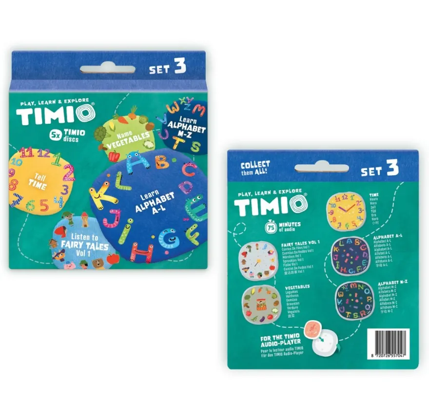TIMIO tillbehör - Disc-set 3