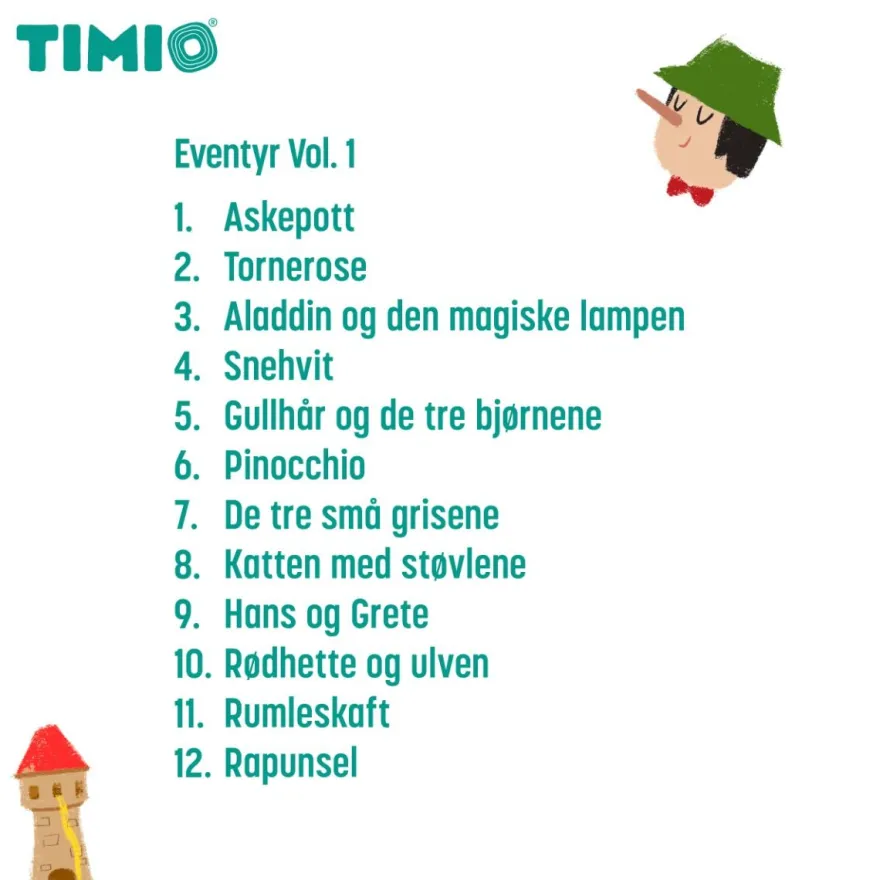 TIMIO tillbehör - Disc-set 3